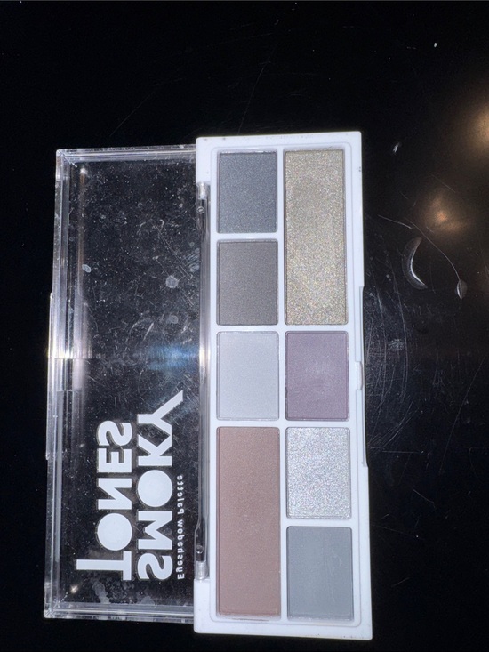 Other - Smoky Eyes Neutral Palette in Cool Gray & Shimmer - Unknown Brand